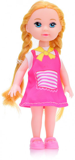 Кукла с собакой и щенками