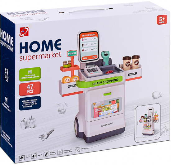 Набор игровой со светом и звуком «Супермаркет»