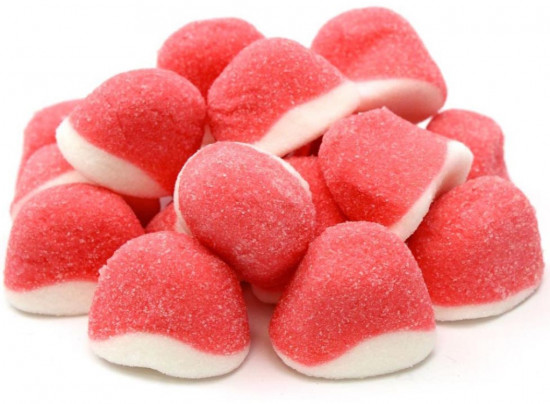 Мармелад жевательный «Клубника со сливками в сахаре без обсыпки»