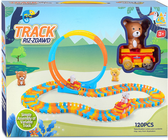 Автотрек гибкий «Медвежьи гонки»