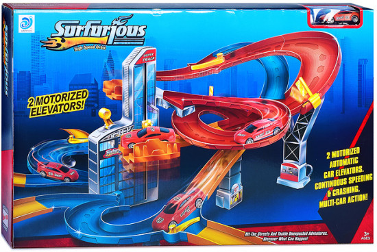 Автотрек с элеваторами