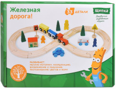 Трек с паровозом и фигурками - Фото 7