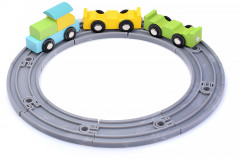 Трек с паровозом и фигурками - Фото 1