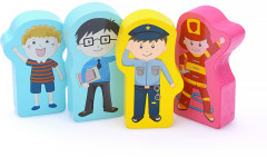 Трек с паровозом и фигурками - Фото 4