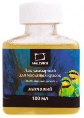 Лак даммарный матовый для масла - Фото 1