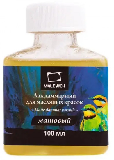 Лак даммарный матовый для масла