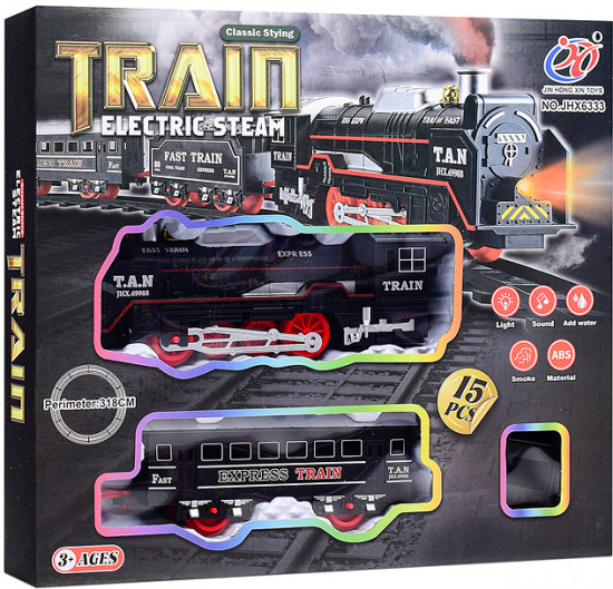 Железная дорога «Train electric steam-2»