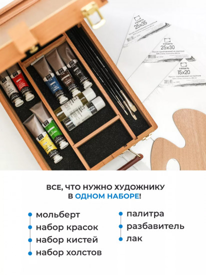 Набор для начинающего художника «Tician»