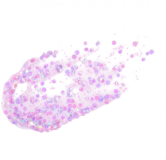 Глиттер гелевый «Glitter Dose», оттенок 06 фиолетовый