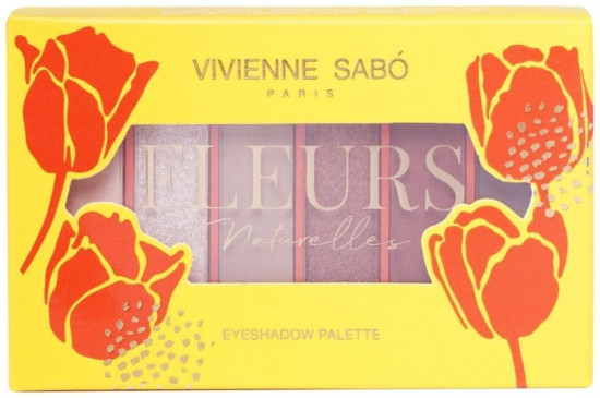 Тени прессованные «Fleurs naturelles», оттенок № 02