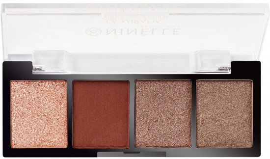 Тени прессованные «La Mirada», оттенок 504 Холодный коричневый