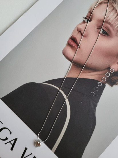 Цепочка с подвеской в виде сердца