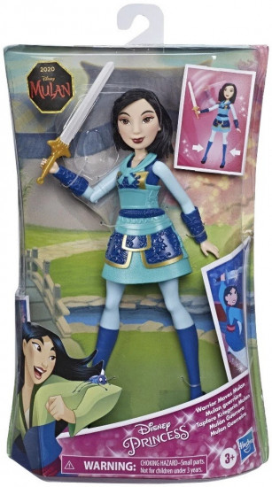 Кукла с мечом «Warrior Moves Mulan»