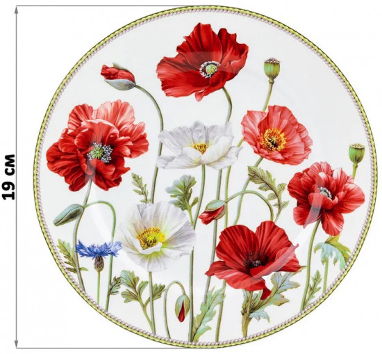 Набор тарелок для десертов «Маки»