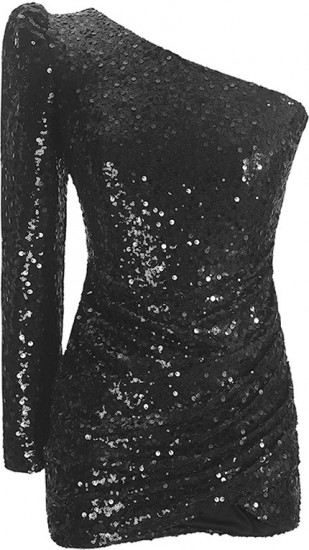 Вечернее платье «Shine black»