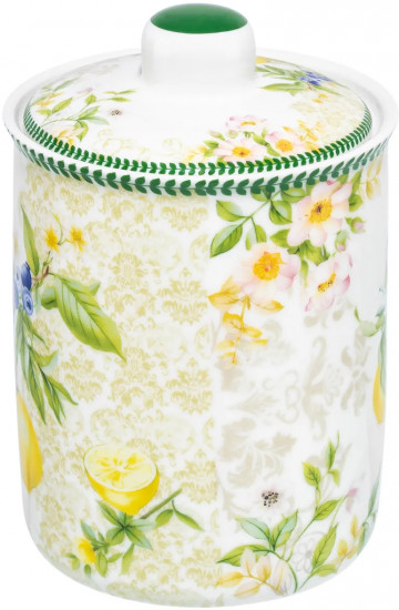 Банка для сыпучих продуктов с крышкой «Лимоны»