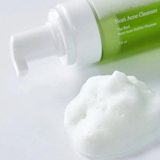 Пенка для умывания лица «The Real Noni Acne Bubble Cleanser»