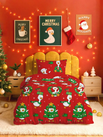 Комплект постельного белья «Goose New Year»