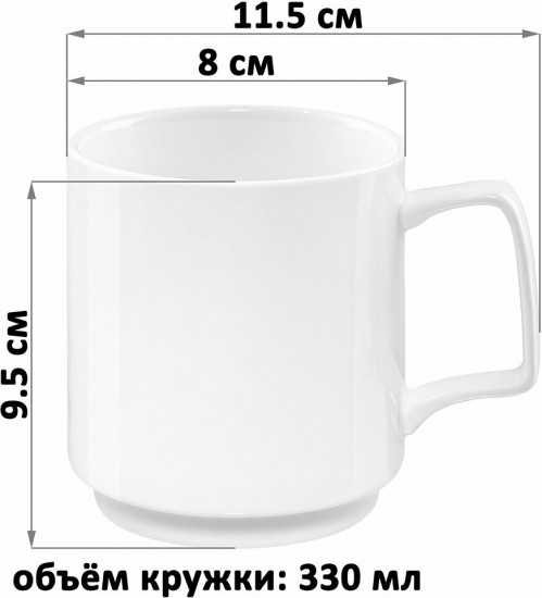 Набор кружек «Айсберг»