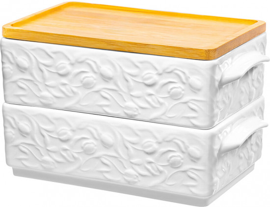 Набор блюд для холодца «Тюльпаны»