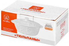 Жюльенница-кокотница с крышкой «Тюльпаны» - Фото 5