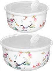 Набор салатников  с крышками «Певчие птички» - Фото 6