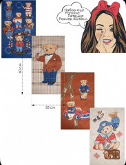 Набор полотенец «Мишки» - Фото 1