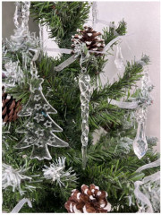 Большой набор ёлочных украшений - Фото 2