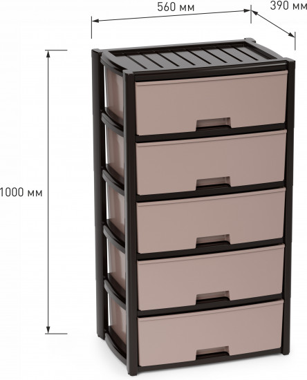 Комод пятитисекционный «Колорит»