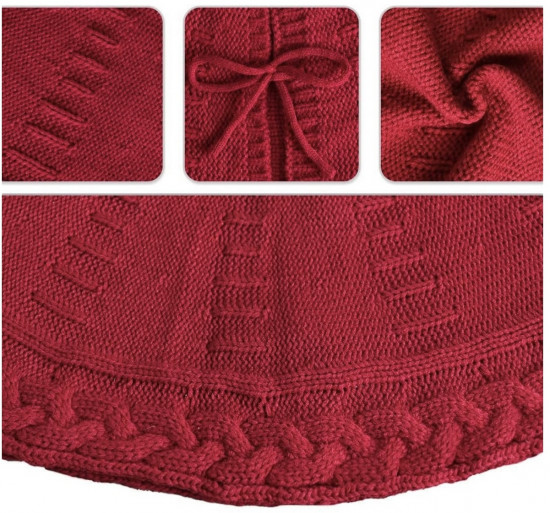 Коврик-юбка под новогоднюю елку