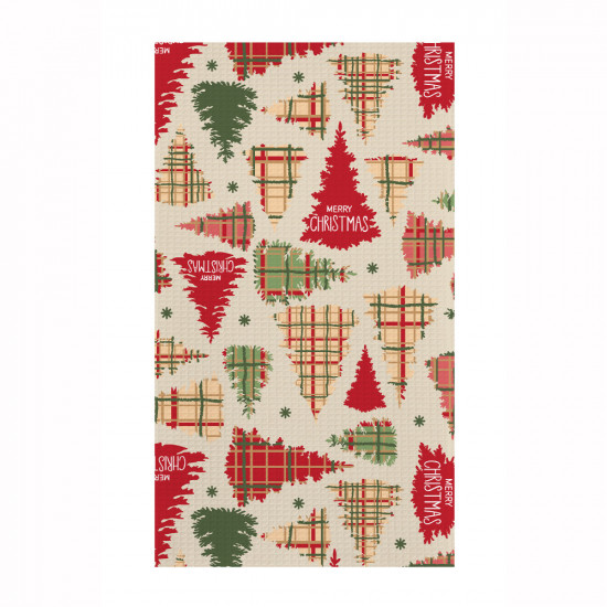 Полотенце вафельное «Merry Christmas»