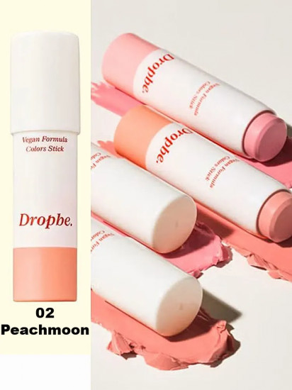 Румяна-стик для лица «Drop Be», оттенок 02 Blusher Peachmoon