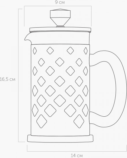 Френч-пресс «Jakob»