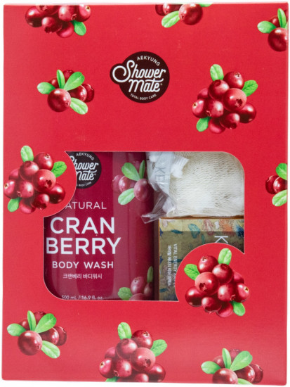 Набор подарочный для душа «Shower Mate Cranberry»