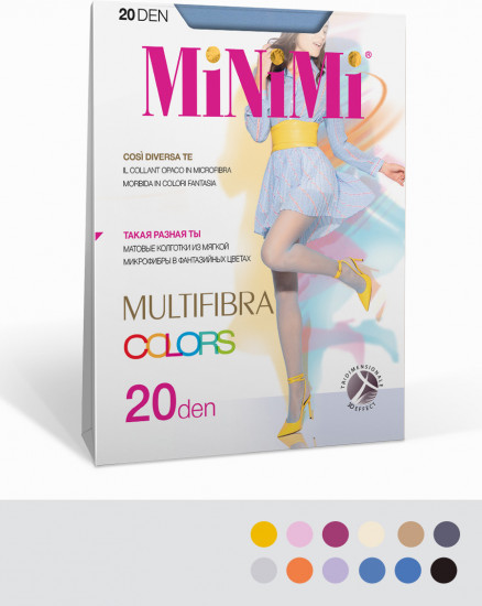 Колготки женские «Multifibra Colors 20 3D»