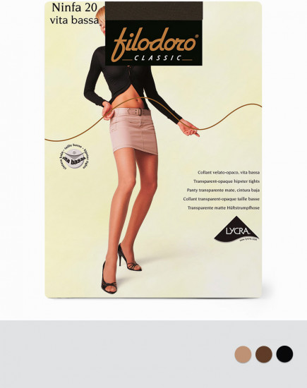 Колготки женские «Ninfa 20 Vita Bassa»