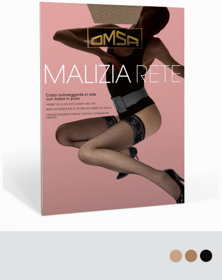 Чулки женские «Malizia Rete»