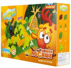 Конструктор «Домик Лосяша» (141 деталь) - Фото 1