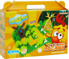 Конструктор «Домик Лосяша» (141 деталь) - Фото 2