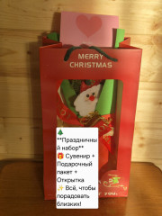 Новогодний букет «Санта» - Фото 1