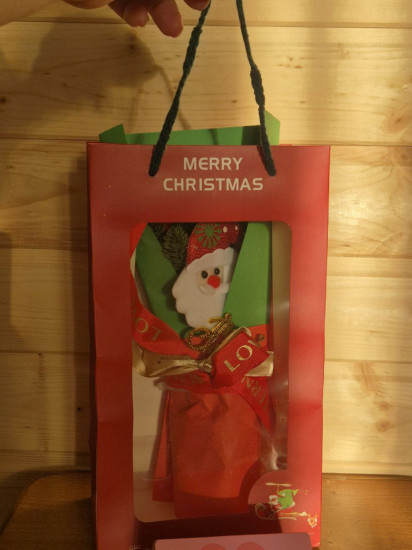 Новогодний букет «Санта»