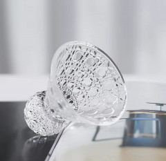 Набор дизайнерских рюмок с фактурным стеклом - Фото 2