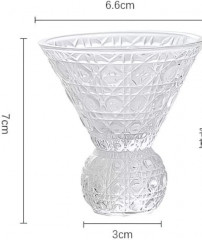 Набор дизайнерских рюмок с фактурным стеклом - Фото 4