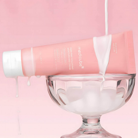 Увлажняющий крем с ПДРН и гиалуроновой кислотой «PDRN Pink Hyaluronic Moisturizing Cream»