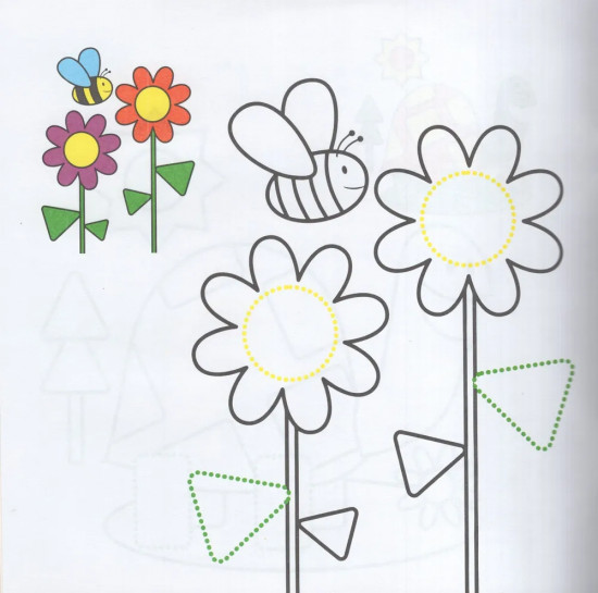 Аппликации для малышей с наклейками. Котёнок. 56 наклеек