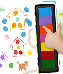 Развивающая пальчиковая раскраска «Ферма» - Фото 2