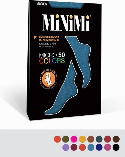 Носки женские «Micro Colors 50 3D»