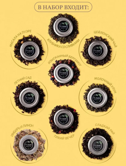 Подарочный набор чая листового
