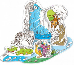 3D-Раскраска «В джунглях» - Фото 3