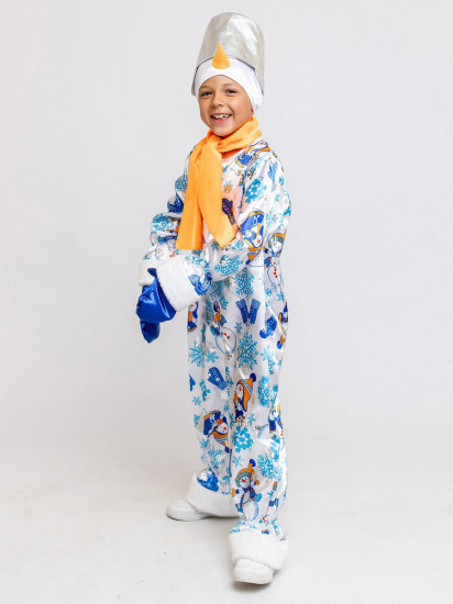 Карнавальный костюм «Снеговик Снежок»